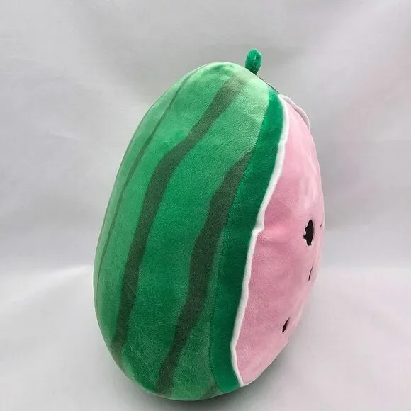 Squishmallows 8" Wanda the WATERMELON Girl Plush Kellytoy TAGS Green/Pink Clean - Picture 10 of 12